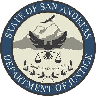 San Andreas Department of Justice Logo